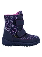 Kozaki damskie - Richter Shoes Kozaki zimowe "Husky" w kolorze granatowym - miniaturka - grafika 1
