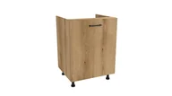 Meble kuchenne - Szafka Dolna Pod Zlew Presto 60X82 Cm Płyta Laminowana Dąb Evoke - miniaturka - grafika 1