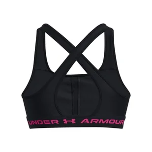 Under Armour Damski biustonosz sportowy z krzyżowanymi plecami, nieprzejrzysty - Biustonosze - miniaturka - grafika 1