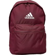 Plecaki szkolne i tornistry - Plecak adidas Classic Backpack szkolny wygodny lekki solidny bordowy 25l - miniaturka - grafika 1