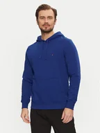 Bluzy męskie - Tommy Hilfiger Bluza Essential MW0MW37235 Niebieski Regular Fit - miniaturka - grafika 1