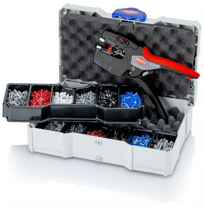 Knipex ZESTAW DO ZAGNIATANIA TULEJEK 13 CZĘŚCI KN 97 90 27