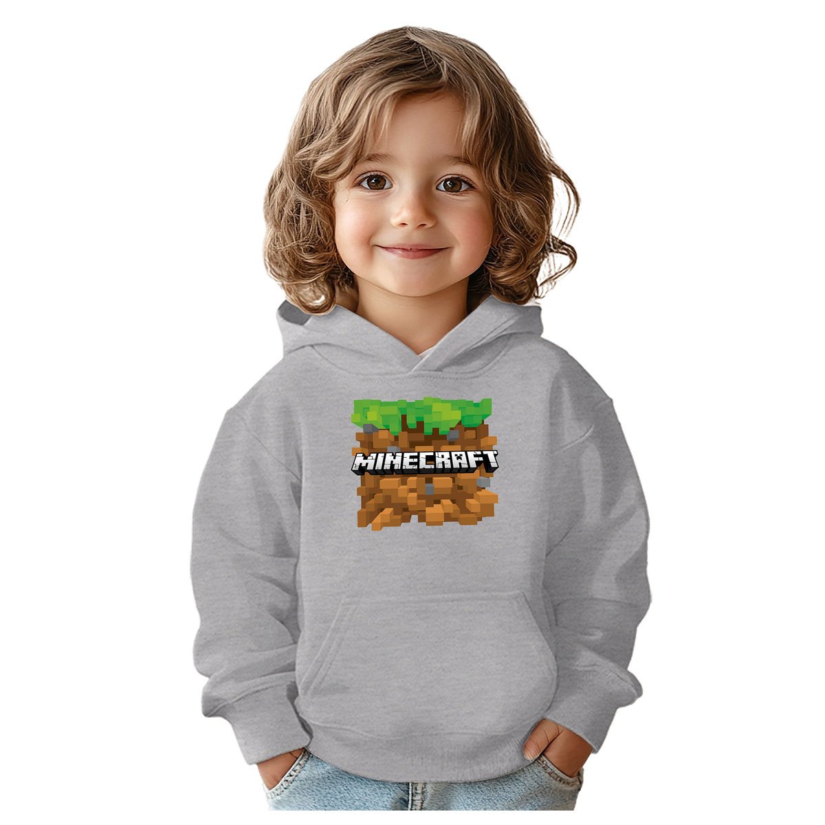 BLUZA DZIECIĘCA MINECRAFT 128-134 CHŁOPIĘCA DZIEWCZĘCA PREZENT