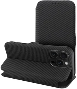 Kabura FOLIO Side Magnet do IPHONE 15 PRO czarny - Etui i futerały do telefonów - miniaturka - grafika 1