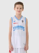 Koszulki dla chłopców - 4F Koszulka meczowa replika domowa z sezonu 2024/25 dziecięca 4F x Twarde Pierniki Toruń - multikolor 158/164 (12-14 lat) - miniaturka - grafika 1