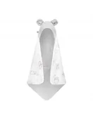 Śpiworki dla dzieci - Bonjour Cherie Kocyk do fotelika samochodowego 90/90 Venus minky Glacier Gray - miniaturka - grafika 1