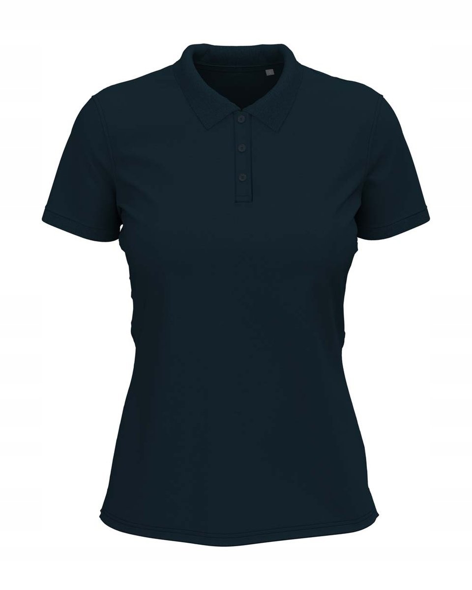 Koszulka damska polo bawełniana Polówka Stedman ST9740 Marina Blue M