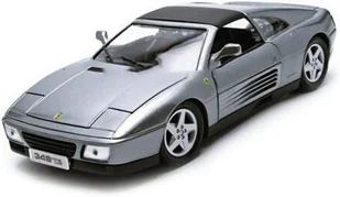 Bburago Ferrari 348 Ts Silver Grey 1989 1:18 1816006Gy - Samochody i pojazdy dla dzieci - miniaturka - grafika 1