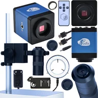 Mikroskopy i lupy - Mikroskop Rosfix MIKROSKOP CYFROWY PROFESJONALNY Z OŚWIETLACZEM KAMERĄ HDMI DRACO PRO - 4W1 - miniaturka - grafika 1