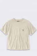 Koszulki męskie - Koszulka Carhartt Lightweight Oat Milk - miniaturka - grafika 1