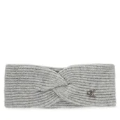 Czapki damskie - Opaska materiałowa Calvin Klein LV04F8039G Szary - miniaturka - grafika 1