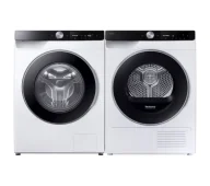 Zestawy zintegrowane AGD - Samsung pralka WW10FG6U34LKU4 10kg 1400obr/min EcoBubble + suszarka DV90DG6845LKU4 60cm 9kg Zdalne sterowanie - miniaturka - grafika 1