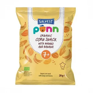 SALVEST PÕNN BIO Chrupki mango, 20 g - Kaszki dla dzieci - miniaturka - grafika 1