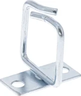 Maskownice do kabli - Organizer InLine InLine® Cable bracket, metal, zinc plated, 40x80mm - miniaturka - grafika 1