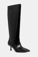 Kozaki damskie - Aldo kozaki SELORA damskie kolor czarny na szpilce 14118319 - miniaturka - grafika 1