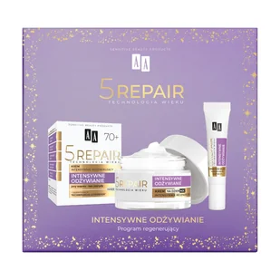 Zestaw kosmetyków AA Technologia Wieku 5Repair Program Regenerujący 70+ - Zestawy kosmetyków damskich - miniaturka - grafika 1