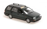 Samochody i pojazdy dla dzieci - Volkswagen Golf Variant 1997 Green Metallic 1:43 Minichamps - miniaturka - grafika 1