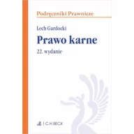 E-booki - prawo - C.H. Beck Prawo karne. Wydanie 22 - miniaturka - grafika 1