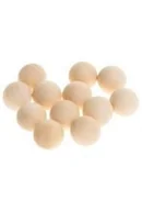 Zabawki kreatywne - Drewniane kulki bez otworu naturalne 20mm 12szt - miniaturka - grafika 1