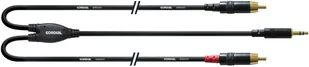 Cordial Long signal cable, 3.5 mm to 2 x RCA, 6 m - Kable komputerowe i do monitorów - miniaturka - grafika 1