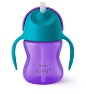 Kubki dla dzieci - SCF796/02 KUBEK SŁOMKA 200ML GIRL - miniaturka - grafika 1