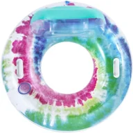 Materace dmuchane i koła do pływania - Koło dmuchane BESTWAY Tie Dye Deluxe 35832 - miniaturka - grafika 1