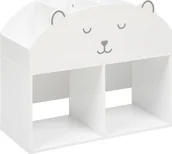 Pojemniki na zabawki - Atmosphera Regał na książki dla dzieci miś TEDDY, 56 x 30 x 64 cm - miniaturka - grafika 1