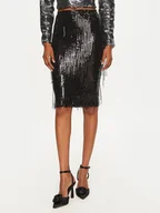 Spódnice - Rinascimento Spódnica ołówkowa CFC0121688003 Czarny Slim Fit - miniaturka - grafika 1
