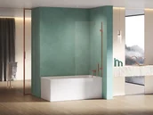 Parawany nawannowe - Parawan nawannowy New Trendy Eventa 100x150 uniwersalny miedź EXK-5698 - miniaturka - grafika 1