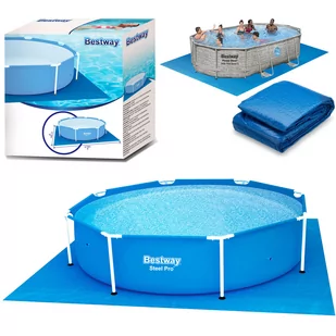 Bestway Mata pod basen 274x274 58000 - Pływanie - miniaturka - grafika 2