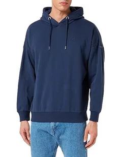 TILDEN Męska bluza z kapturem 37731130, granatowa, XXL, morski, XXL - Bluzy męskie - miniaturka - grafika 1
