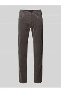 Spodnie materiałowe o kroju modern fit z 5 kieszeniami - Bugatti - Spodnie męskie Spodnie materiałowe o kroju modern fit z 5 kieszeniami - Bugatti - Spodnie męskie - miniaturka - grafika 1