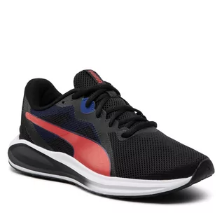 Buty dla dziewczynek - Sneakersy Puma - Twitch Runner Mutant Jr 386251 02 P.Black/B.Red/Elektro Blue - grafika 1