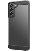 Etui i futerały do telefonów - Black Rock - Przezroczyste etui pasuje do Samsung Galaxy S21 FE 5G I Air wytrzymałe etui na telefon komórkowy, przezroczyste, cienkie (czarne) - miniaturka - grafika 1