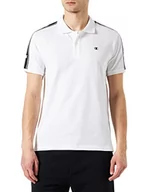 Koszulki męskie - Champion Męska koszulka polo Legacy Light Cotton Pique American Tape Shirt, biała, XL - miniaturka - grafika 1