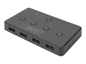 Switche - DIGITUS USB 3.0 Sharing Switch 2 in 4 - miniaturka - grafika 1