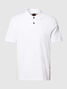 Koszulka polo o kroju slim fit z krótką listwą guzikową model ‘Prime’ - Koszulki męskie - miniaturka - grafika 1