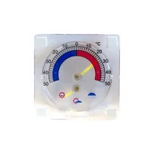 Termometry domowe - Termometr Z BAROMETREM ZEWNĘTRZNY DUWI - miniaturka - grafika 1