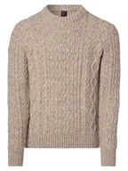 Swetry męskie - Superdry - Sweter męski, beżowy - miniaturka - grafika 1