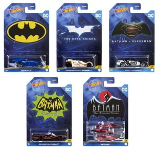 Mattel, Hot samochodzik, Batman Ast Hdg89 B/C24, 1 szt. - Samochody i pojazdy dla dzieci - miniaturka - grafika 1