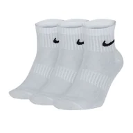 Skarpetki damskie - Skarpety Nike Everyday Lightweight Ankle 3Pak M SX7677 (kolor Biały, rozmiar 34 - 38) - miniaturka - grafika 1