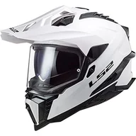 Kaski motocyklowe - LS2, Kask motocyklowy EXPLORER WHITE 06, XL - miniaturka - grafika 1