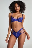 Majtki damskie - Hunkemöller Brazyliany Sable Niebieski - miniaturka - grafika 1