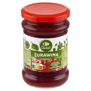 Carrefour Classic Żurawina 260 g - Warzywa w marynacie - miniaturka - grafika 1