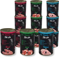 Mokra karma dla psów - FITMIN For Life mix 3 smaków 12x400g - miniaturka - grafika 1