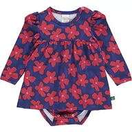 Płaszcze damskie - Fred's World by Green Cotton Pow Dress Body Płaszcz bazowy Dziewczyny niemowlęta, Energy Blue/Lizak/Fuchsia/Deep Blue, 98 - miniaturka - grafika 1