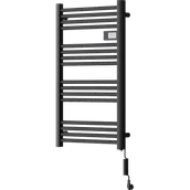 Grzejniki łazienkowe - Mexen Aran grzejnik elektryczny 960 x 500 mm, 500 W, czarny - W306-0960-540-00-70 - miniaturka - grafika 1
