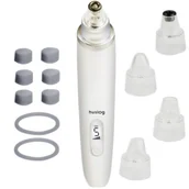 Pozostałe urządzenia kosmetyczne - Odkurzacz Wągrów Zaskórników + Mikrodermabrazja Huslog - miniaturka - grafika 1