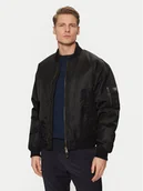 Kurtki męskie - Guess Jeans Kurtka bomber M5RL81 WHAA2 Czarny Regular Fit - miniaturka - grafika 1