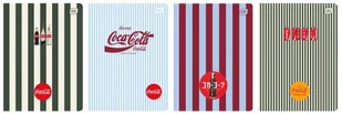 Zeszyt A5 kratka 80 kartek Coca-Cola Japan Interdruk 70g licencja - Zeszyty szkolne - miniaturka - grafika 1